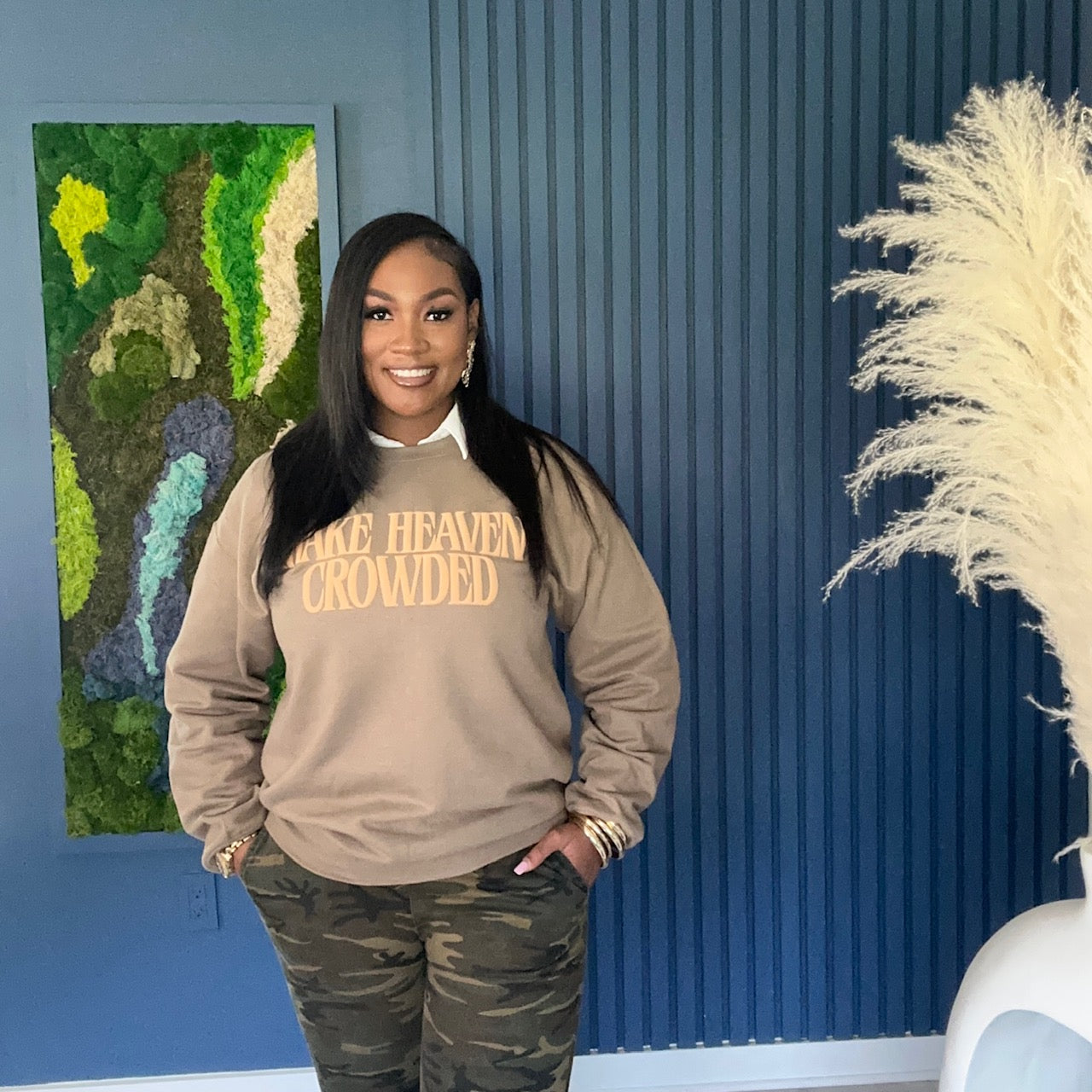 Make Heaven Crowded Sweater